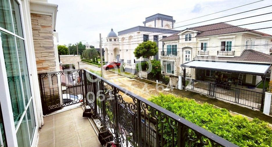 À louer et à vendre 4 chambres maison à Bueng Kum, Bangkok