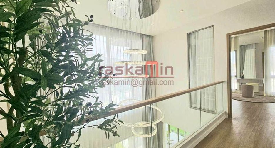 For rent and for sale 4 bedrooms house in Bang Lamung, Chonburi