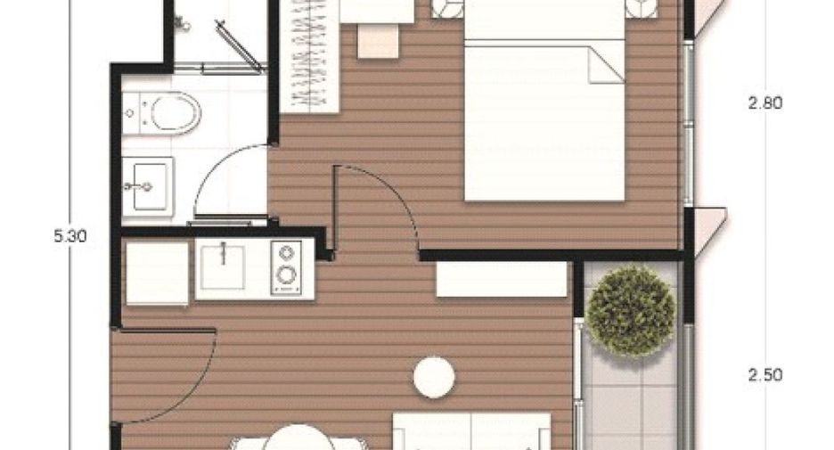 For sale 1 bed condo in Ratchathewi, Bangkok