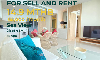 Wohnung zur Miete und zum Kauf mit 2 Zimmer in North Pattaya, Pattaya
