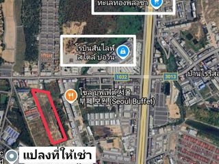 For rent land in Si Racha, Chonburi