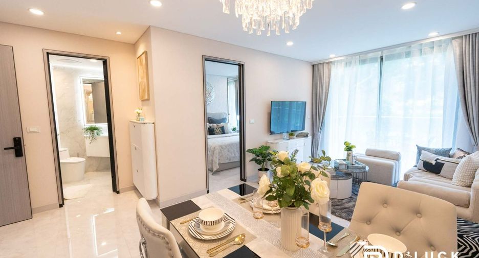 À vendre 2 chambres condo à Bang Lamung, Chonburi