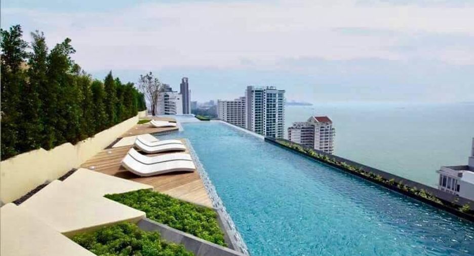 À vendre 1 chambre condo à Bang Lamung, Chonburi