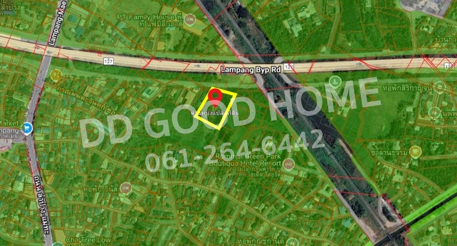 For rent land in Mueang Lampang, Lampang