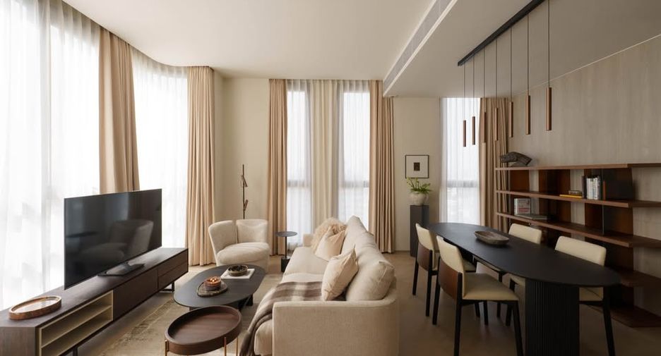 For rent 2 bedrooms condo in Sathon, Bangkok