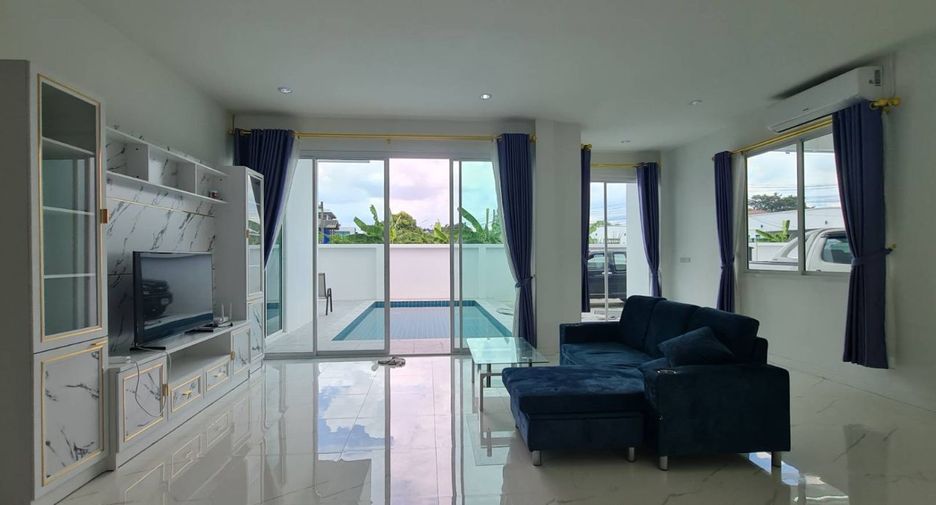 Villa en alquiler de 3 habitaciones en Bang Lamung, Chonburi