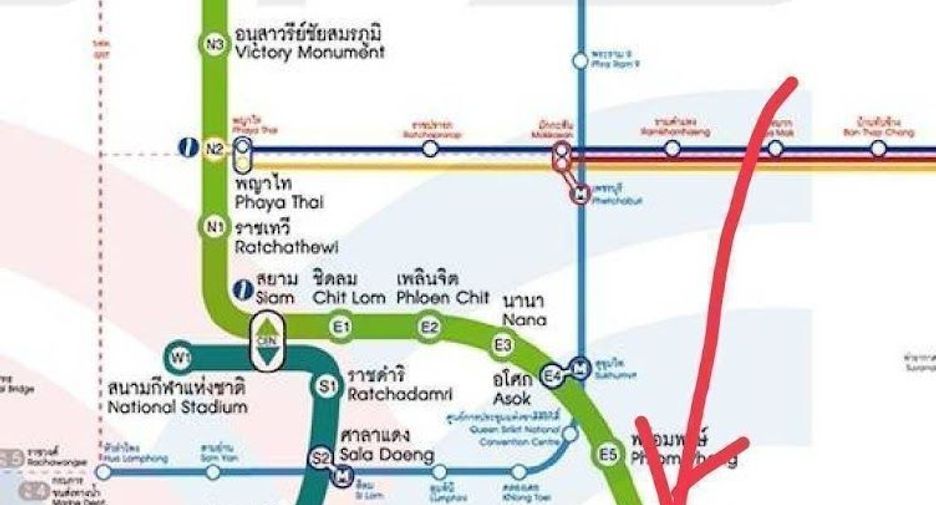 Terreno en venta en Khlong Toei, Bangkok