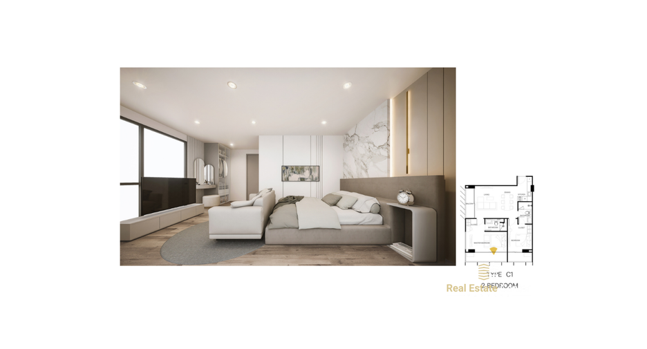 For sale 2 bedrooms condo in Bang Lamung, Chonburi