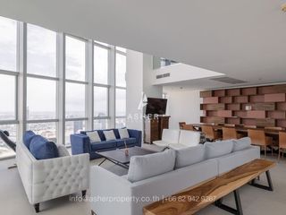 Condo en alquiler de 3 habitaciones en Sathon, Bangkok