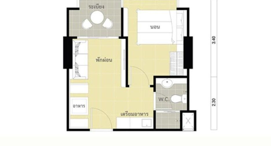 For sale 1 bed condo 