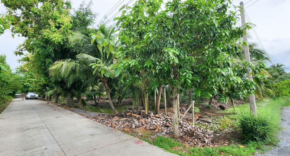 À vendre terrain à Krathum Baen, Samut Sakhon