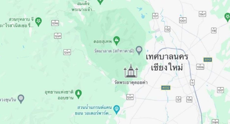 For sale land in Samoeng, Chiang Mai
