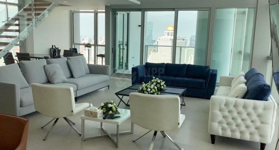 À louer 3 chambres appartement à Sathon, Bangkok
