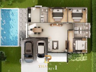 À vendre 3 chambres villa à Bang Lamung, Chonburi