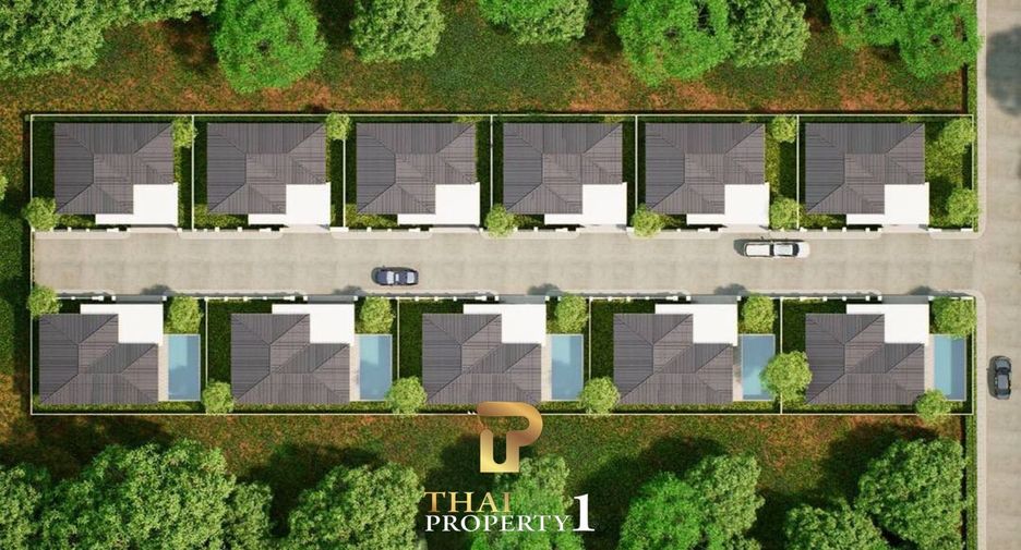 À vendre 3 chambres villa à Bang Lamung, Chonburi
