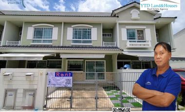 For rent 2 bedrooms townhouse in Bang Phli, Samut Prakan