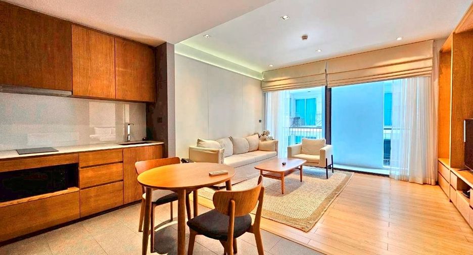 Serviced Apartment zur Miete mit 1 Zimmer in Watthana, Bangkok