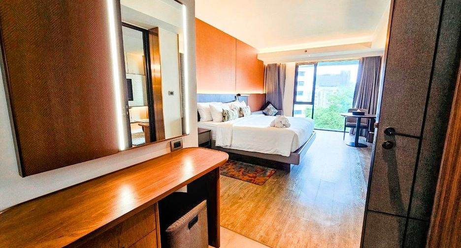Serviced Apartment zur Miete mit 2 Zimmer in Khlong Toei, Bangkok