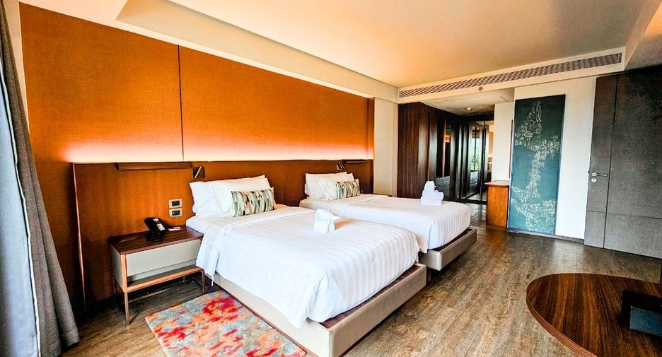 Serviced Apartment zur Miete mit 2 Zimmer in Khlong Toei, Bangkok