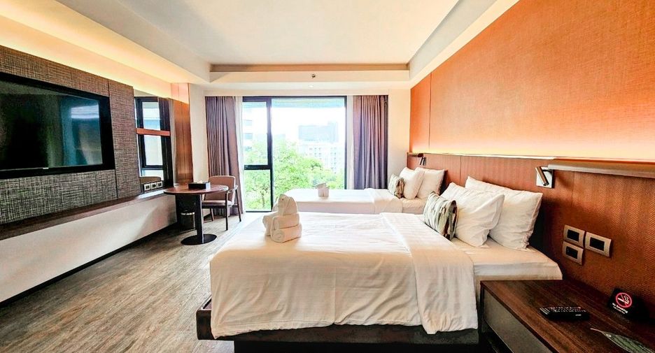 Serviced Apartment zur Miete mit 2 Zimmer in Khlong Toei, Bangkok