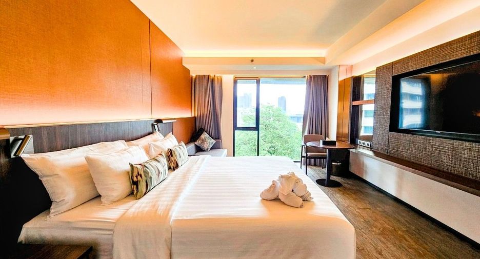 Serviced Apartment zur Miete mit 2 Zimmer in Khlong Toei, Bangkok