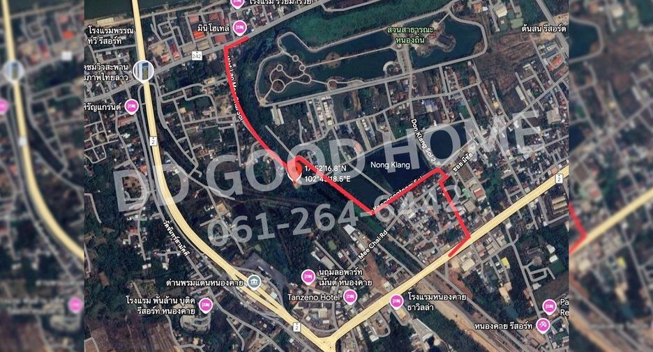 For sale land in Mueang Nong Khai, Nong Khai