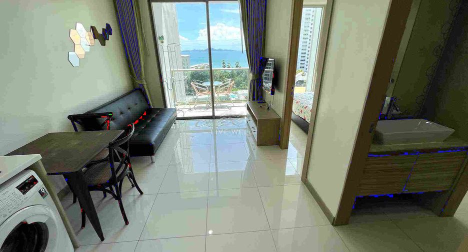 À vendre 1 chambre condo à Bang Lamung, Chonburi