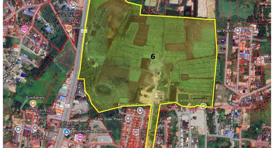 Terreno en venta en Mueang Rayong, Rayong