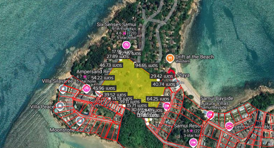 For sale land in Ko Samui, Surat Thani