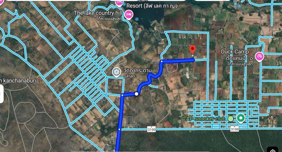 For sale land in Si Sawat, Kanchanaburi