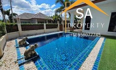 For rent 4 bedrooms villa in Bang Lamung, Chonburi