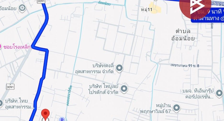 Terreno en venta en Krathum Baen, Samut Sakhon