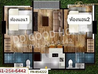 For sale 2 ベッドルーム condo in Bang Sao Thong, Samut Prakan