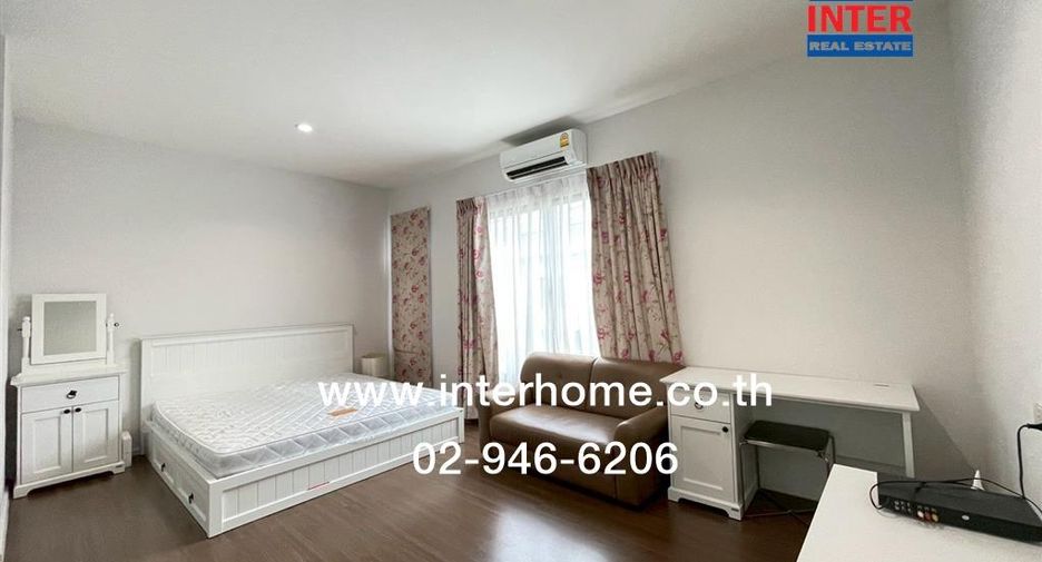 For rent and for sale 3 bedrooms townhouse in Bueng Kum, Bangkok
