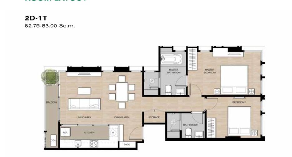 For sale 2 bedrooms condo in Suan Luang, Bangkok