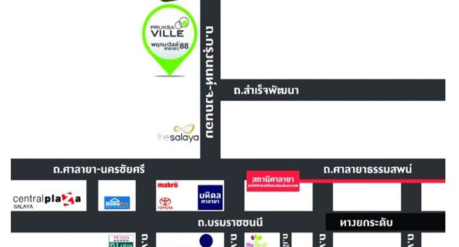 For sale 3 bedrooms townhouse in Phutthamonthon, Nakhon Pathom