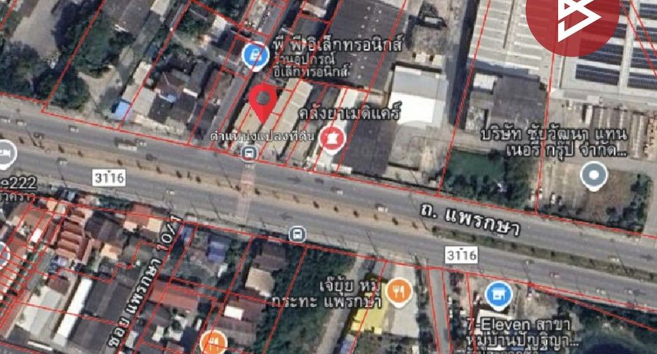 Grundstück zum Kauf in Mueang Samut Prakan, Samut Prakan