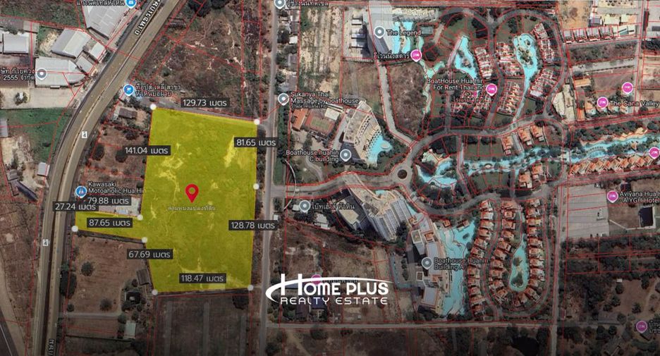 For sale land in Cha Am, Phetchaburi