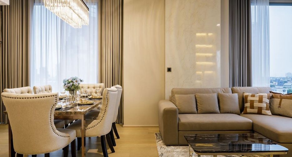 For rent 2 bedrooms condo in Khlong Toei, Bangkok