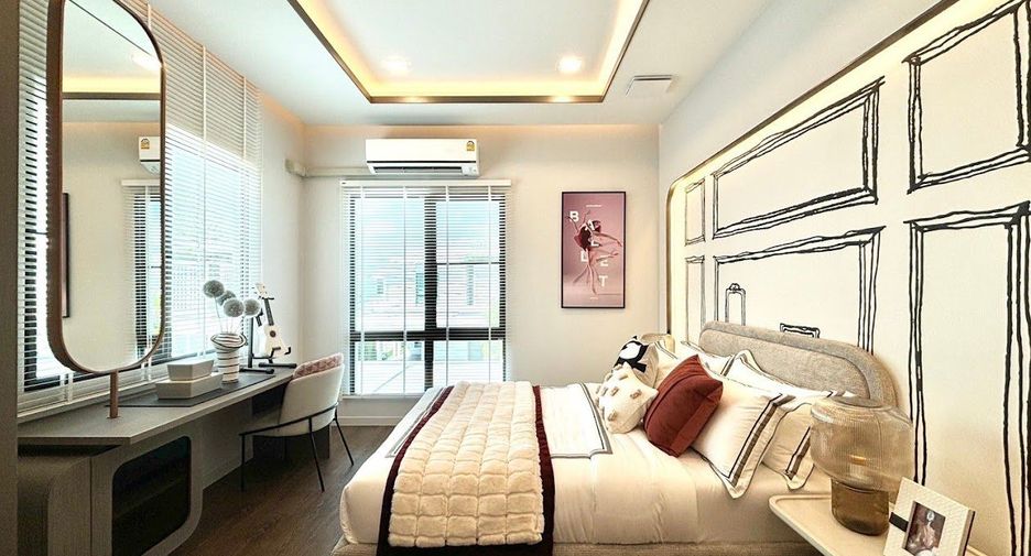 À louer 3 chambres maison à Bang Phli, Samut Prakan