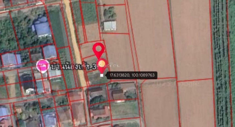For sale land in Mueang Uttaradit, Uttaradit