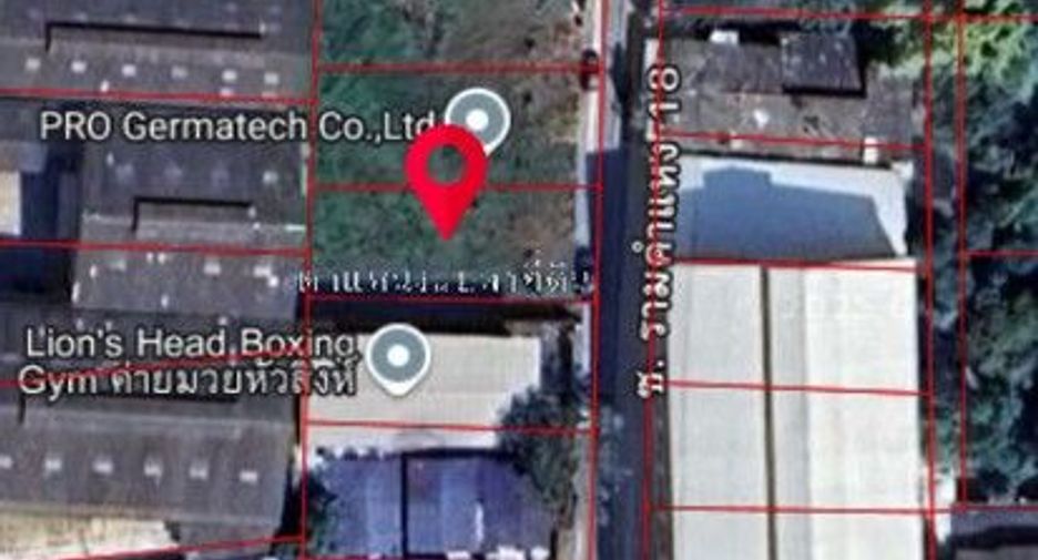 For sale land in Bang Kapi, Bangkok