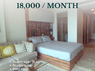 For rent 1 bed condo in Bang Lamung, Chonburi