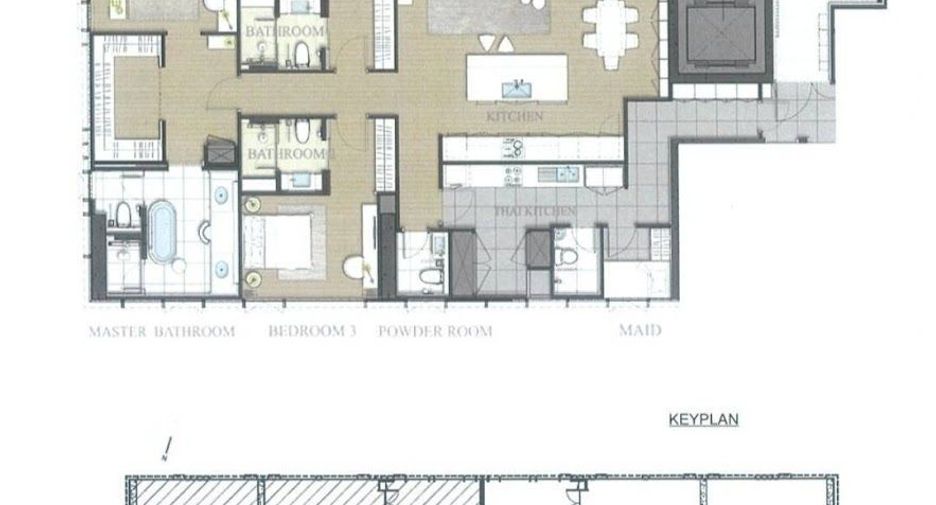 For sale 3 bedrooms condo in Pathum Wan, Bangkok