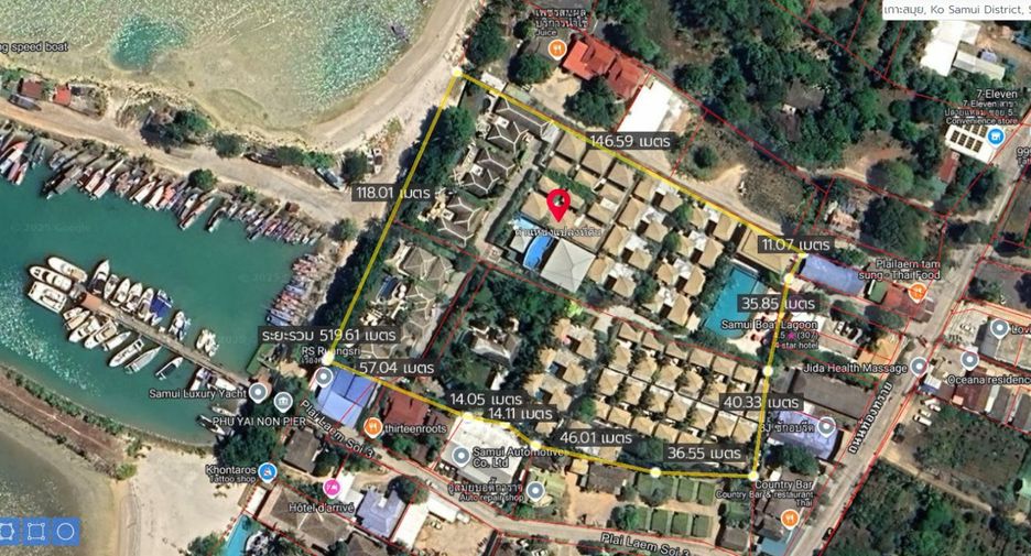 For sale 40 bedrooms hotel in Ko Samui, Surat Thani