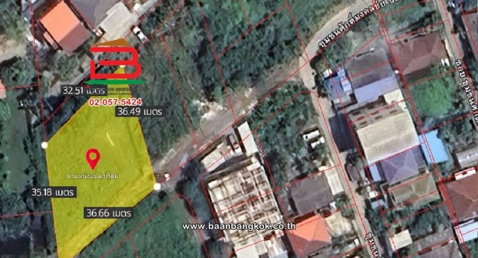 For rent and for sale land in Bang Khun Thian, Bangkok