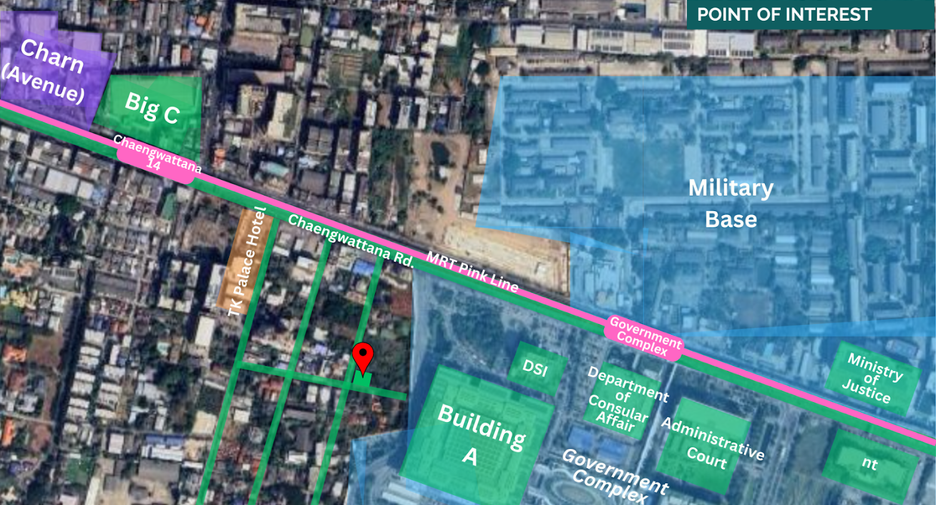 For rent warehouse in Lak Si, Bangkok