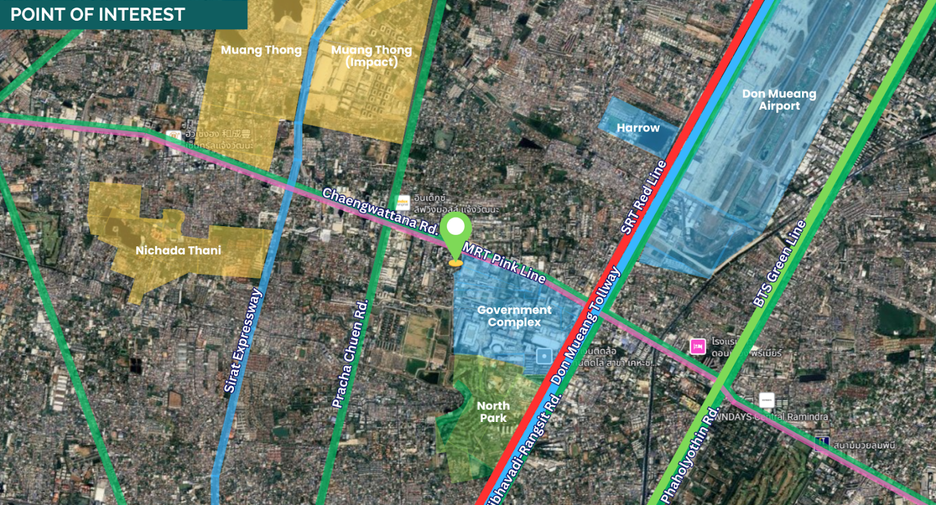 For rent warehouse in Lak Si, Bangkok