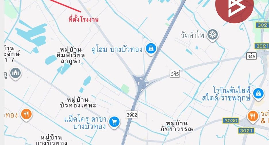 For sale warehouse in Bang Bua Thong, Nonthaburi