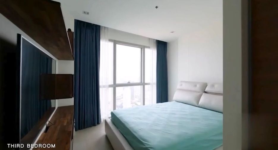 For rent and for sale 3 bedrooms condo in Sathon, Bangkok